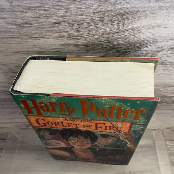 Harry Potter and the Goblet of Fire by J.K Rowling First 1st Edition HC DJ (TS) - Picture 2 of 9